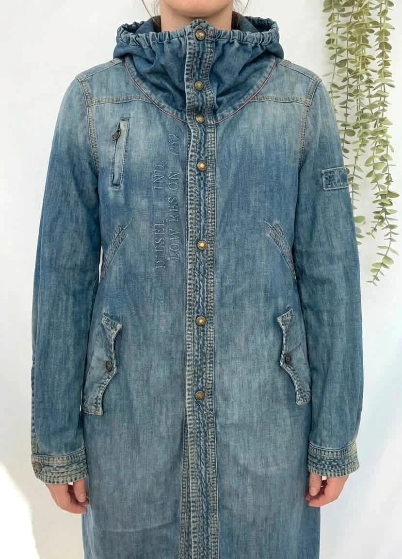 Jacket/Veste longue en jean Diesel vintage taille M