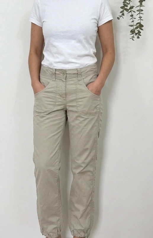 Pantalon outdoor léger Aigle beige sable randonné taille 38