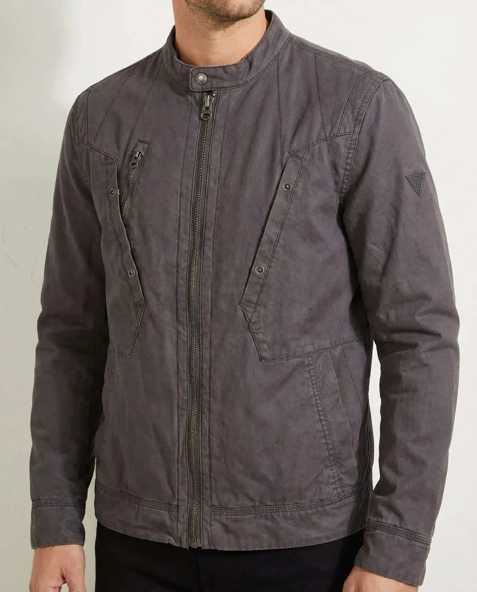 Blouson Guess gris taille S