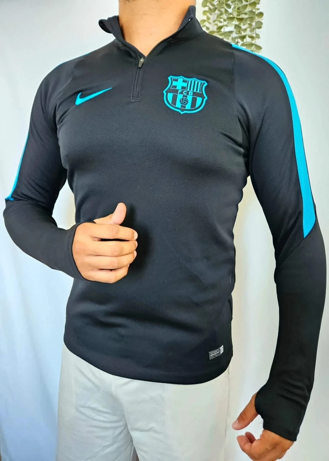 Training jacket noire Nike FC Barcelone taille M
