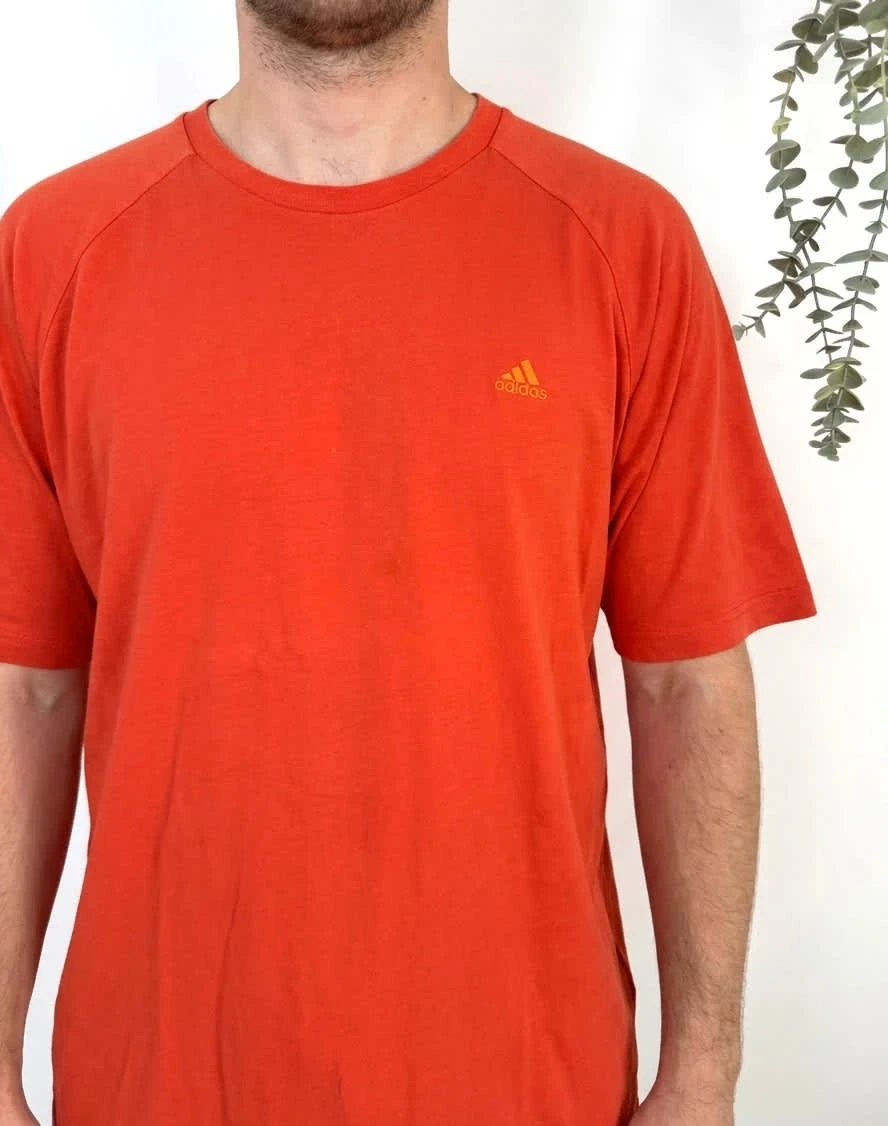 T-shirt Adidas performance orange coton sport taille 2XL - FP2512201