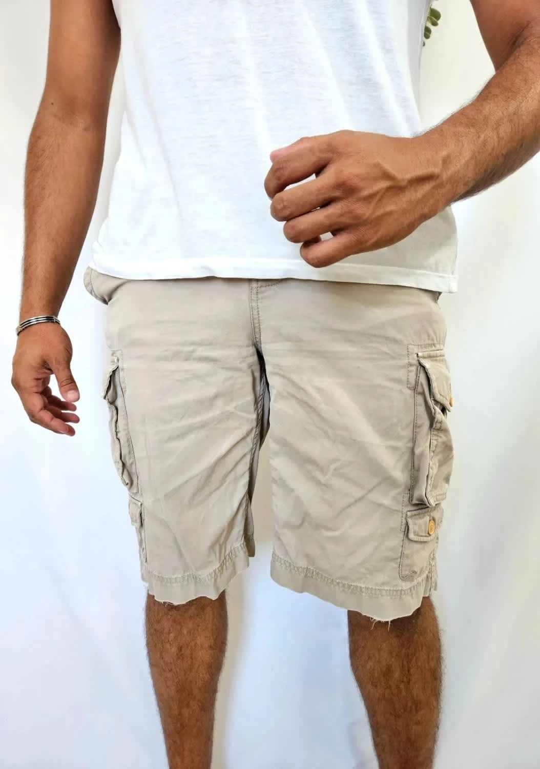 Short cargo beige Aigle taille 40