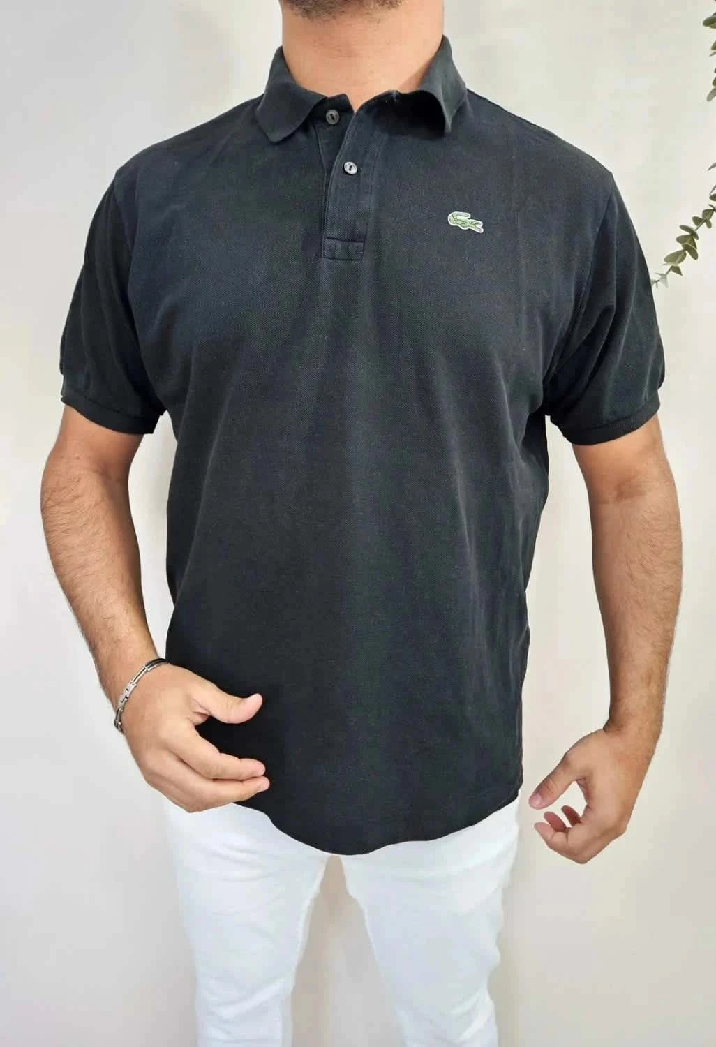 Polo Lacoste Devanlay noir taille XXL