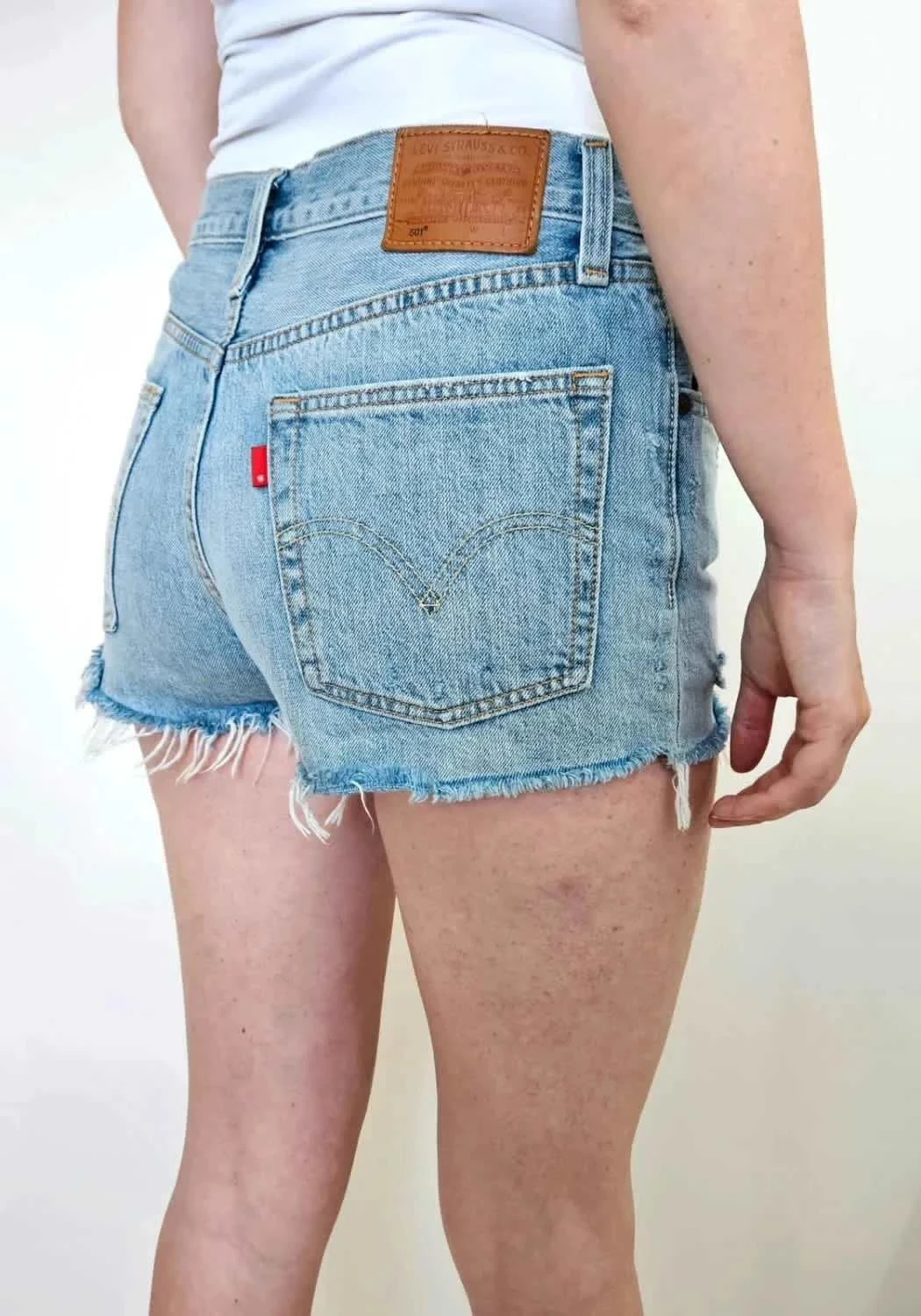 Short en jean Levi’s 501 Premium blank tab W27