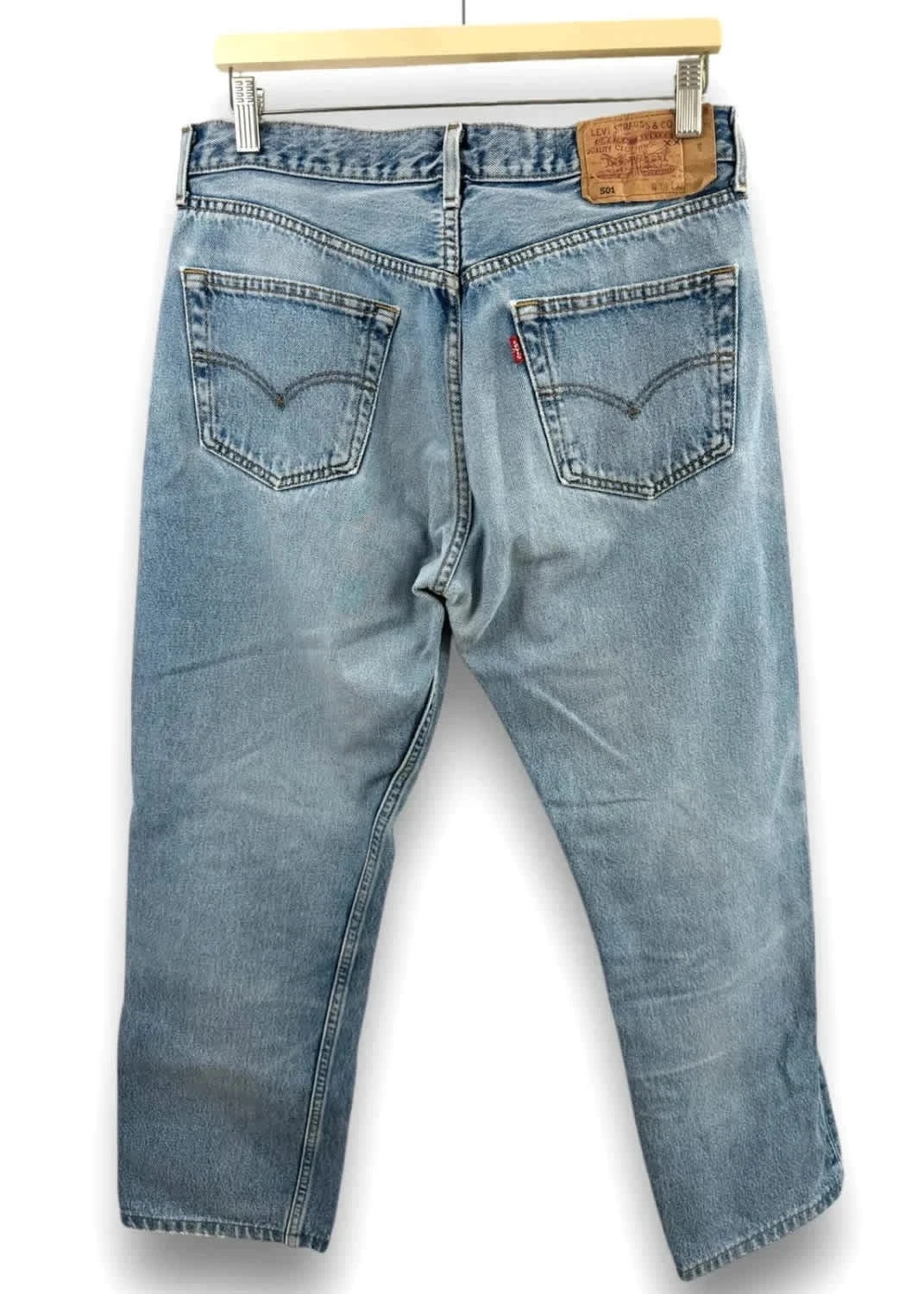 Levi’s 501 jean bleu clair vintage W34 L32