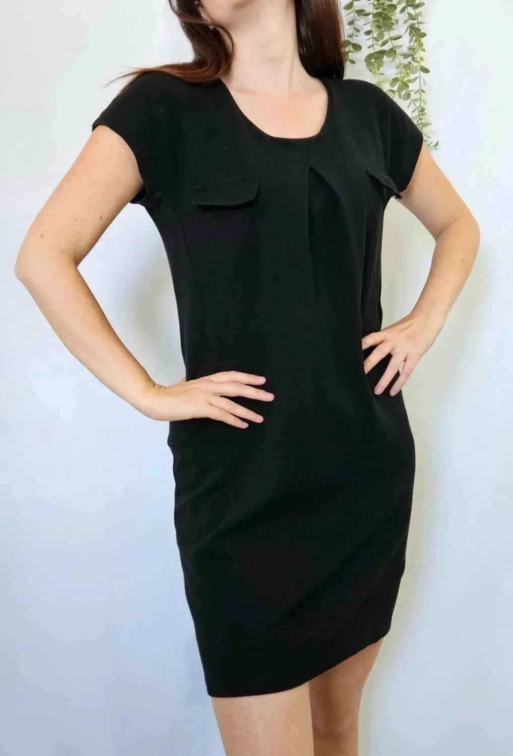 Robe noire IKKS taille 38