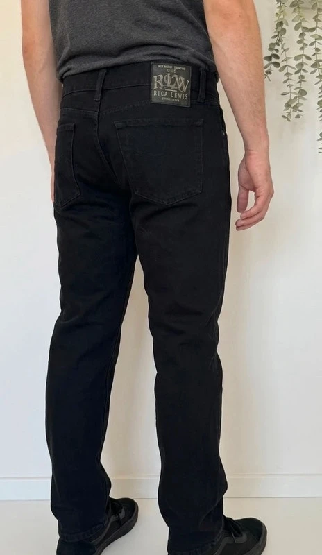 Jean noir coupe droite Rica Lewis taille W32 FR 40