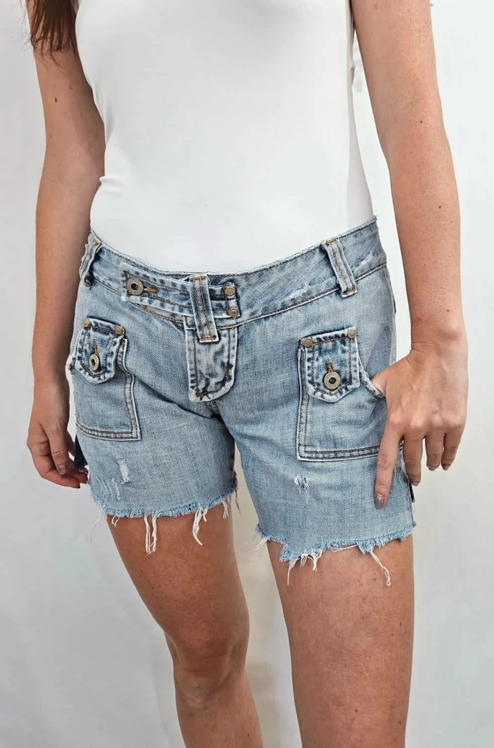 Short en jean Numero Zero Y2K vintage taille 40