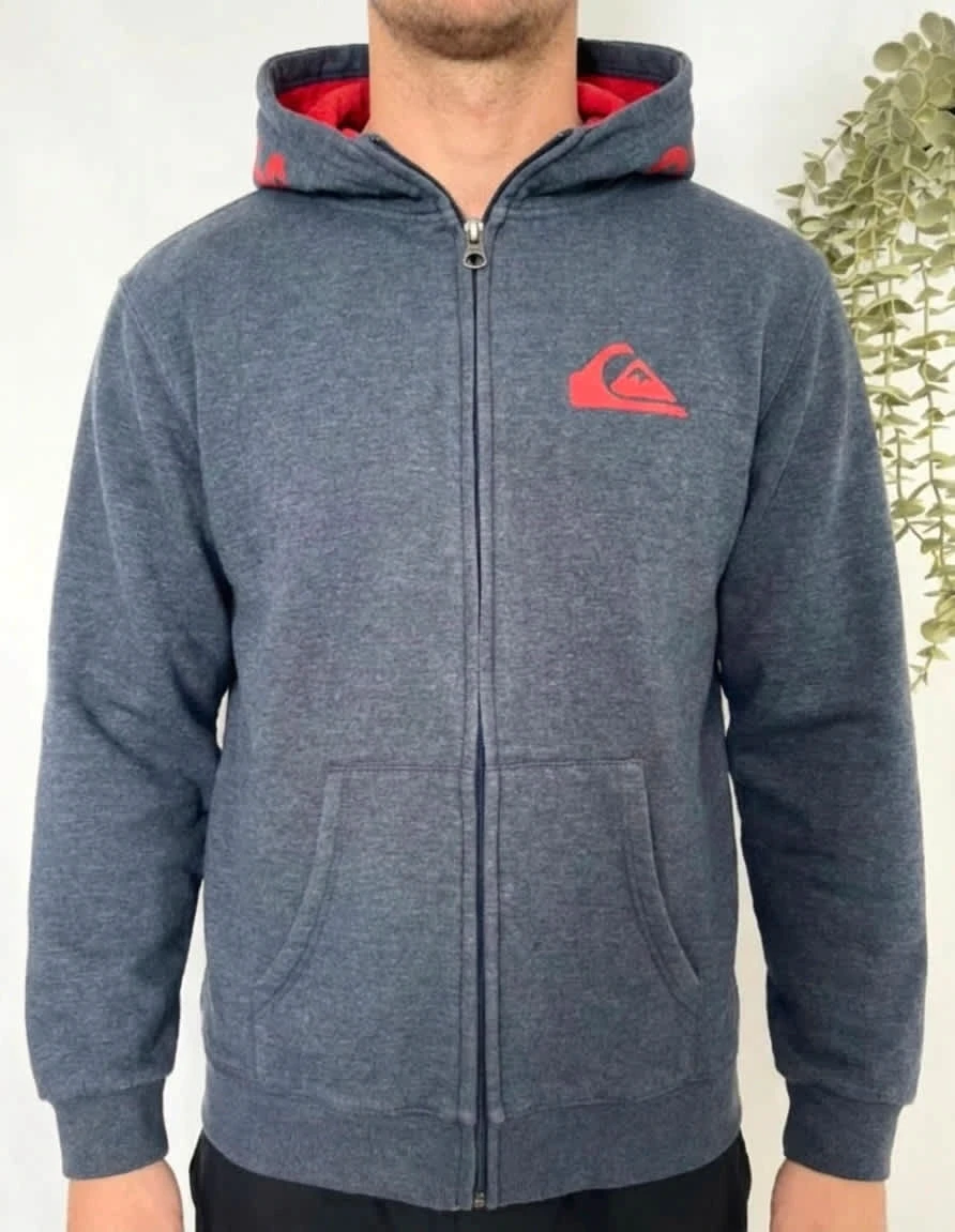 Veste Full zip polaire Quiksilver bleu