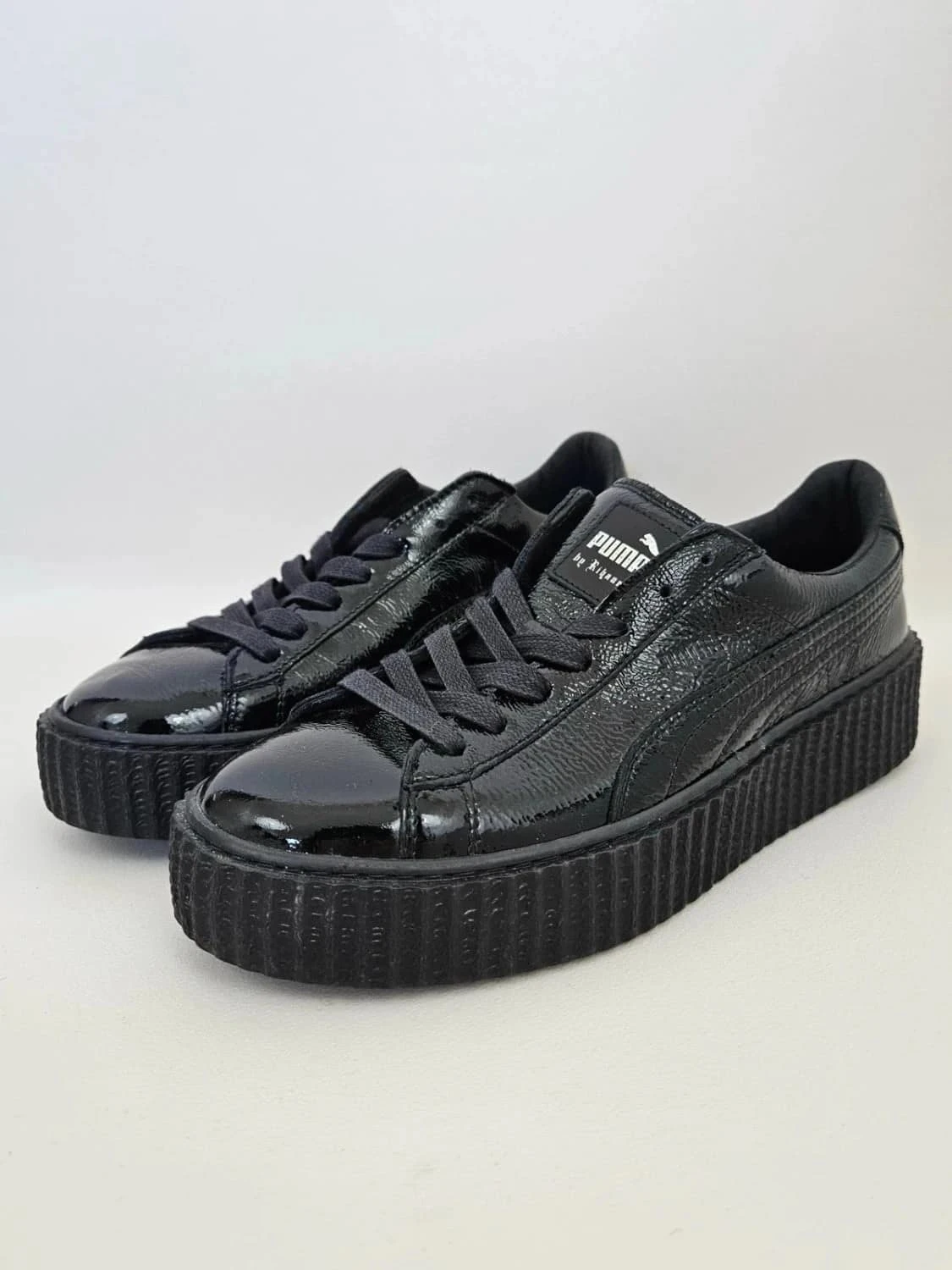 Sneakers Puma x Fenty by Rihanna Creepers noires vernies taille 40.5