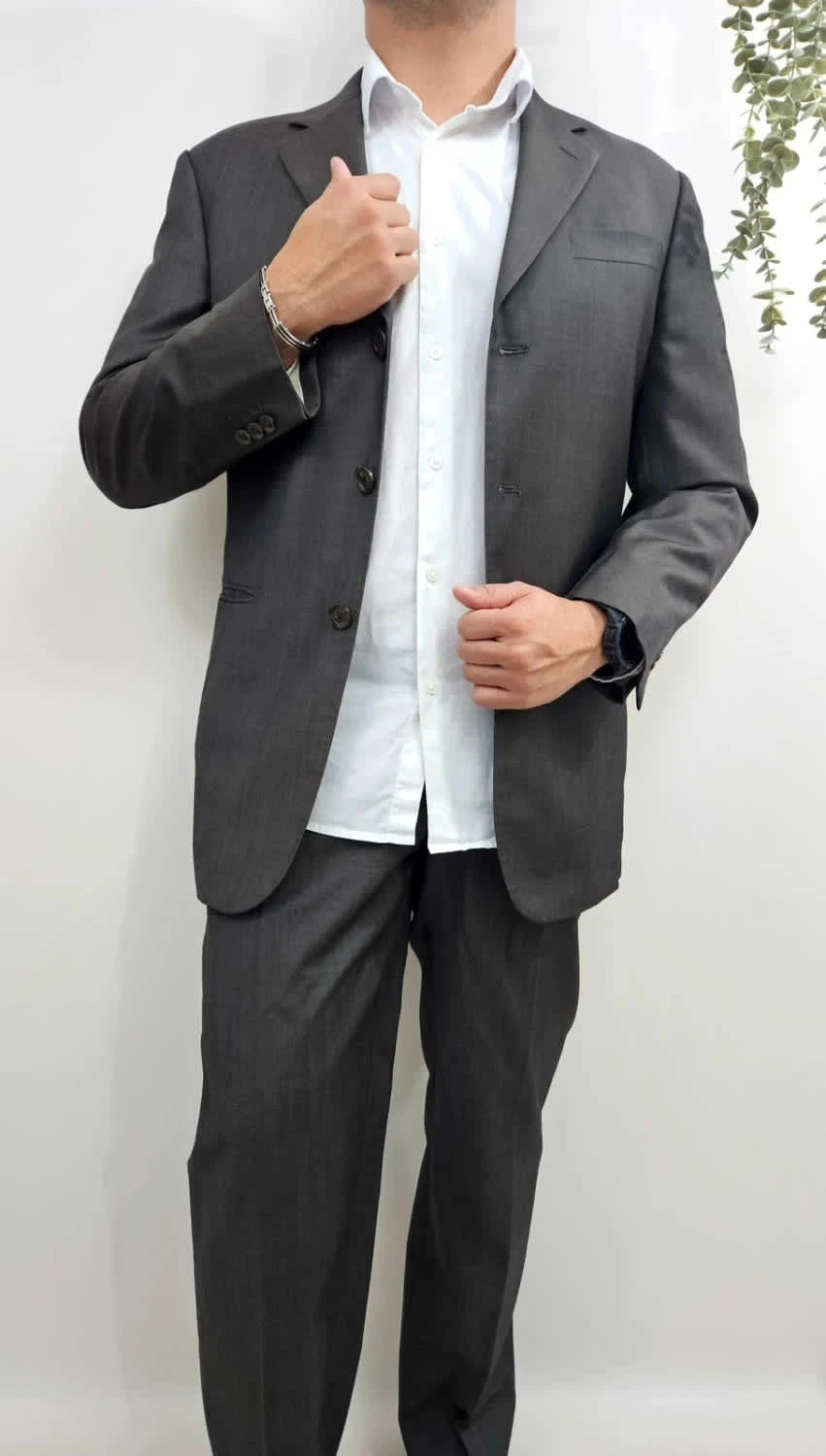 Ensemble de costume 100% laine Georges Rech taille L