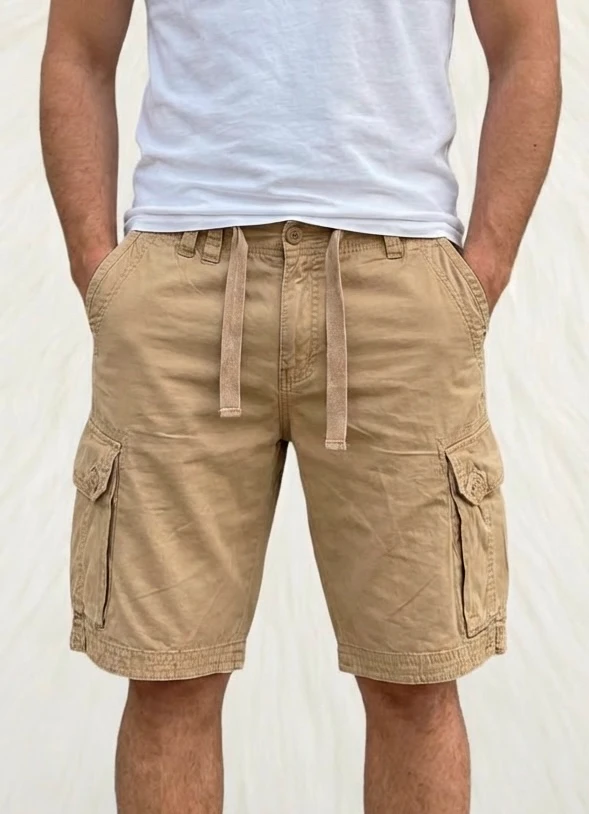 Short cargo Heritage 1902 camel taille W36