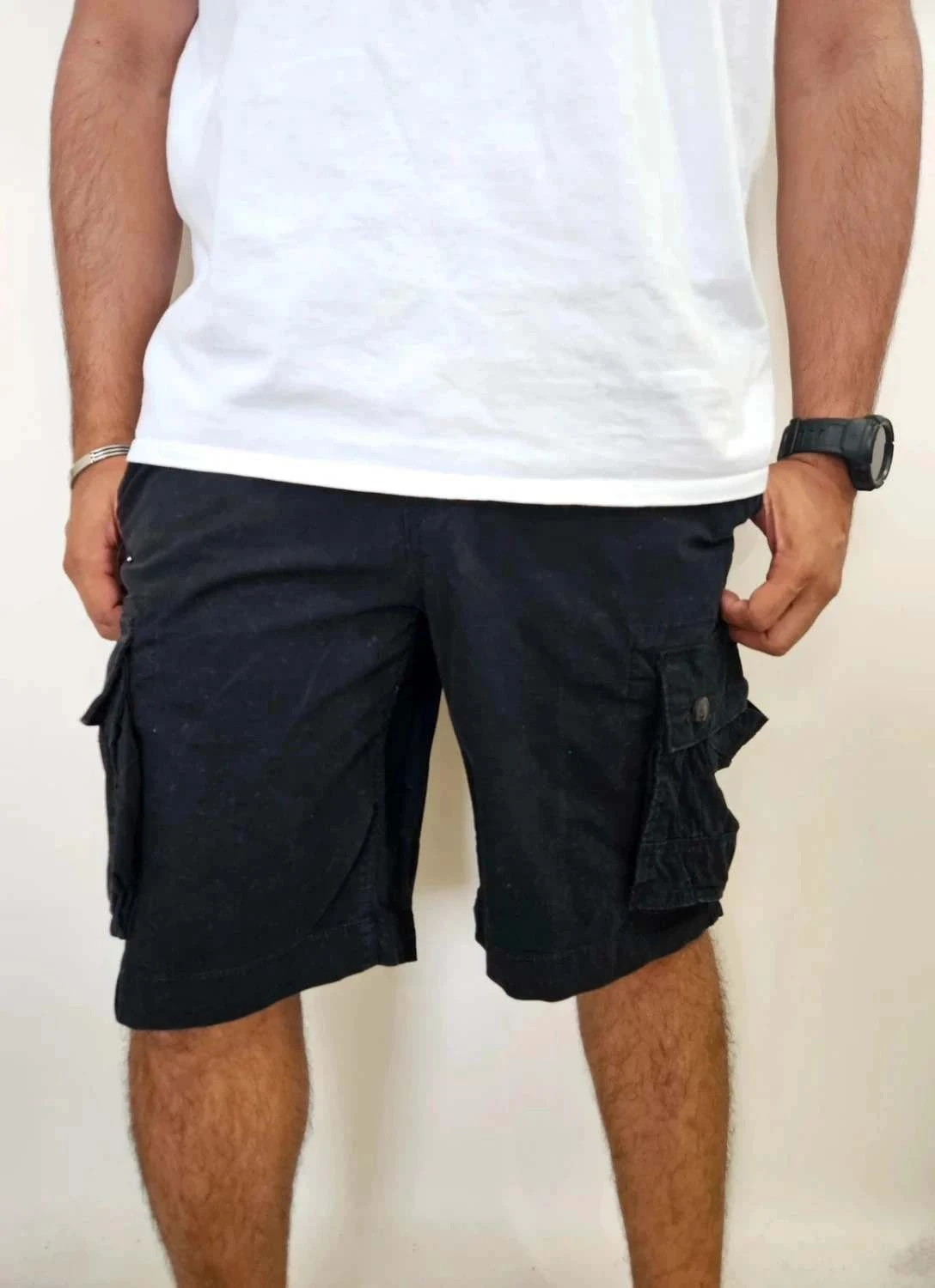 Short cargo noir Arizona Jean Co Flex Classic fit taille W34