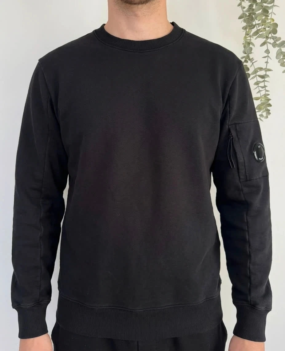 Sweat CP Company noir crewneck taille M