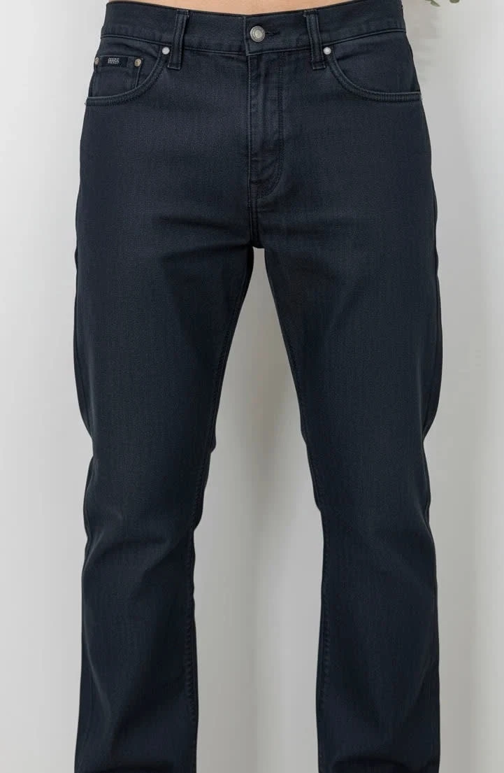 Pantalon regular fit BOSS noir taille W34 L34 - SC26024