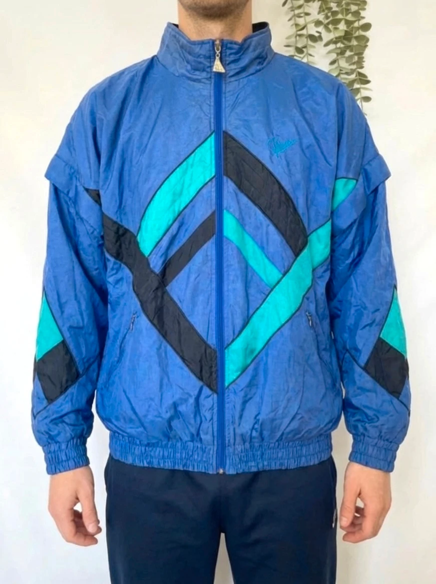Veste/Track Jacket vintage 2 en 1 Pand’Ora manches amovibles taille XL