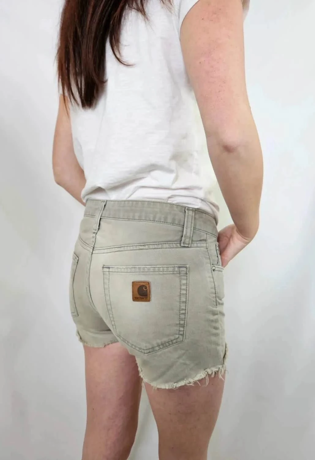 Short gris Carhartt Femme W27