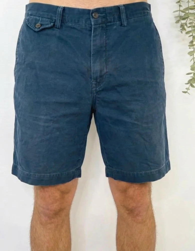 Short chino Polo Ralph Lauren bleu marine taille 42