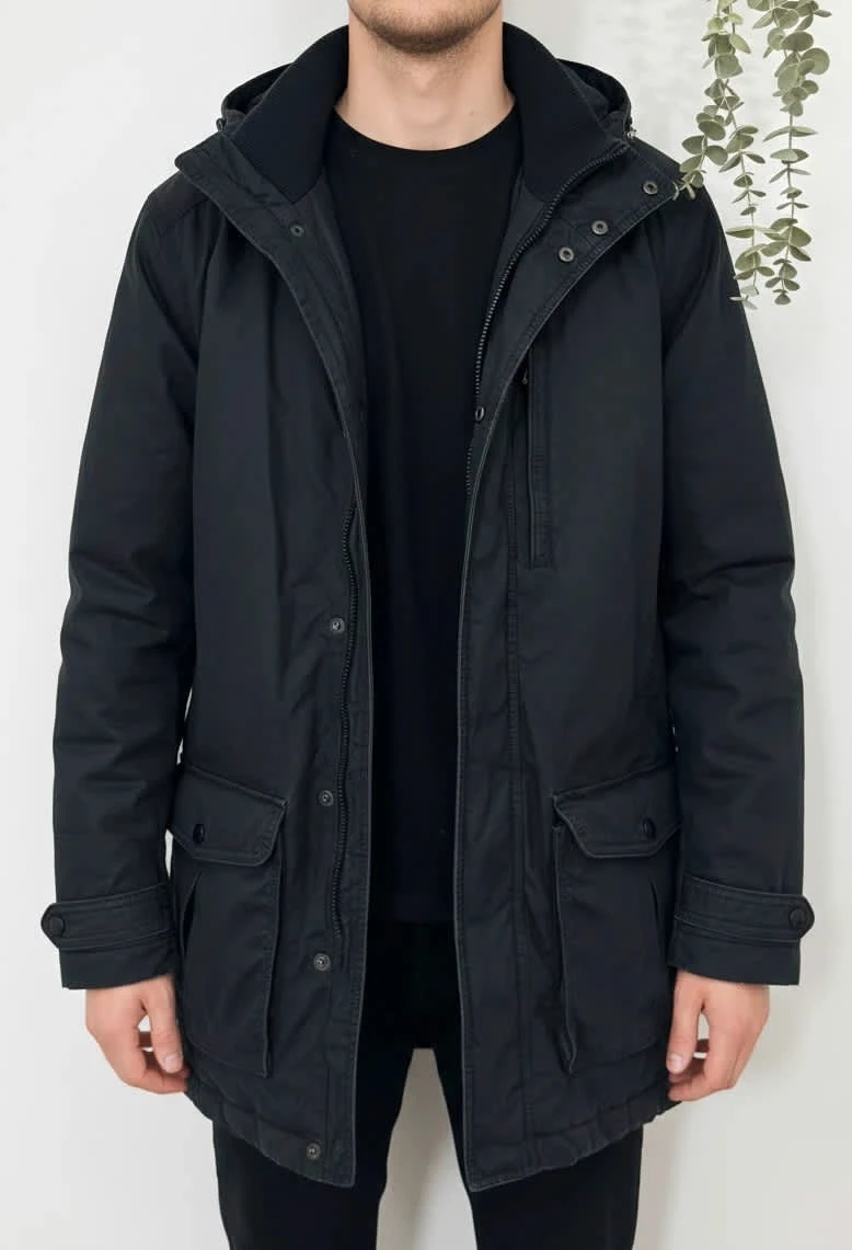 Parka matelassée Tommy Hilfiger noir taille L - SC26026