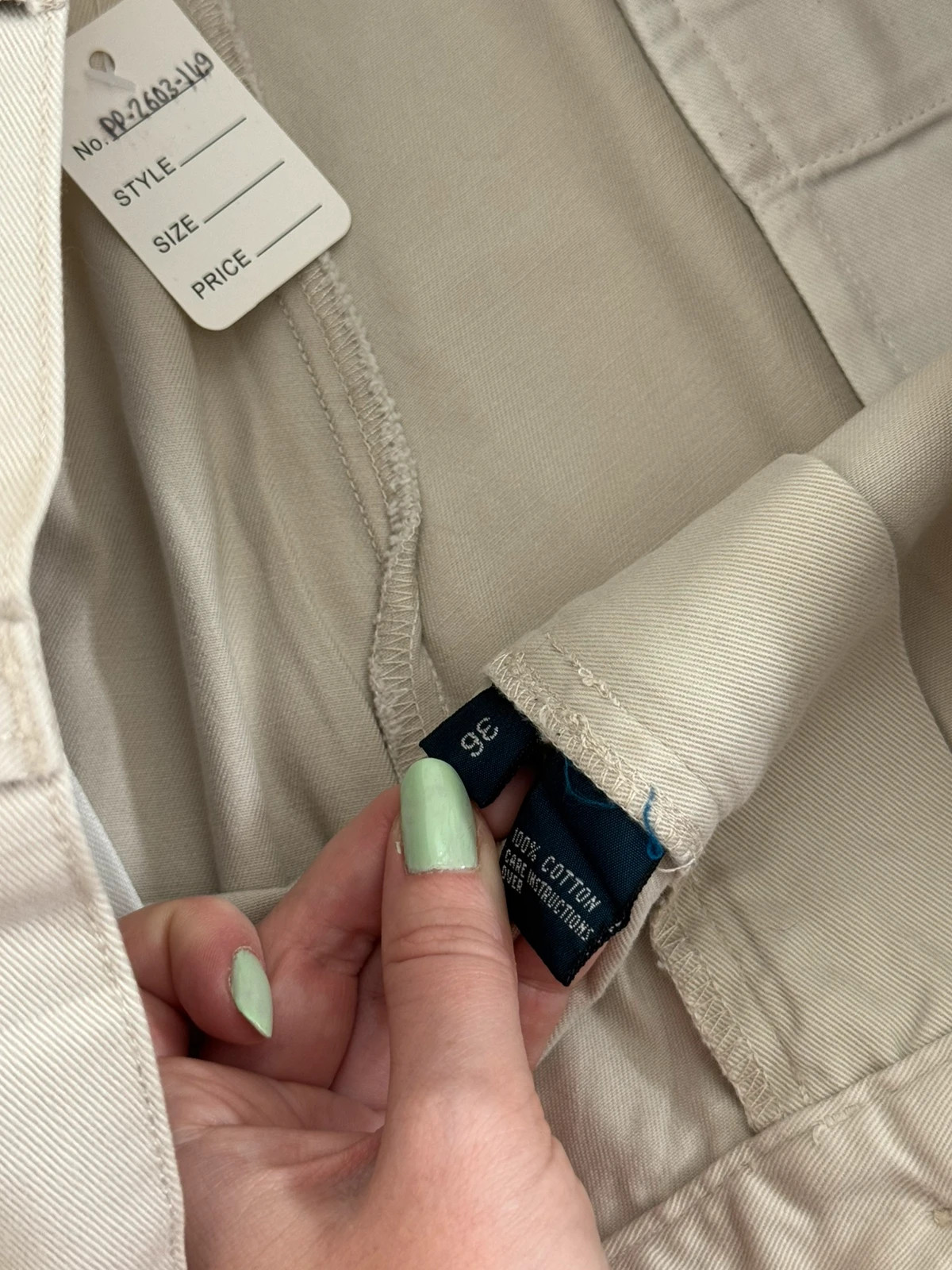 Short chino Polo Ralph Lauren beige clair taille W36/L - PP2603149 - Photo 7/8