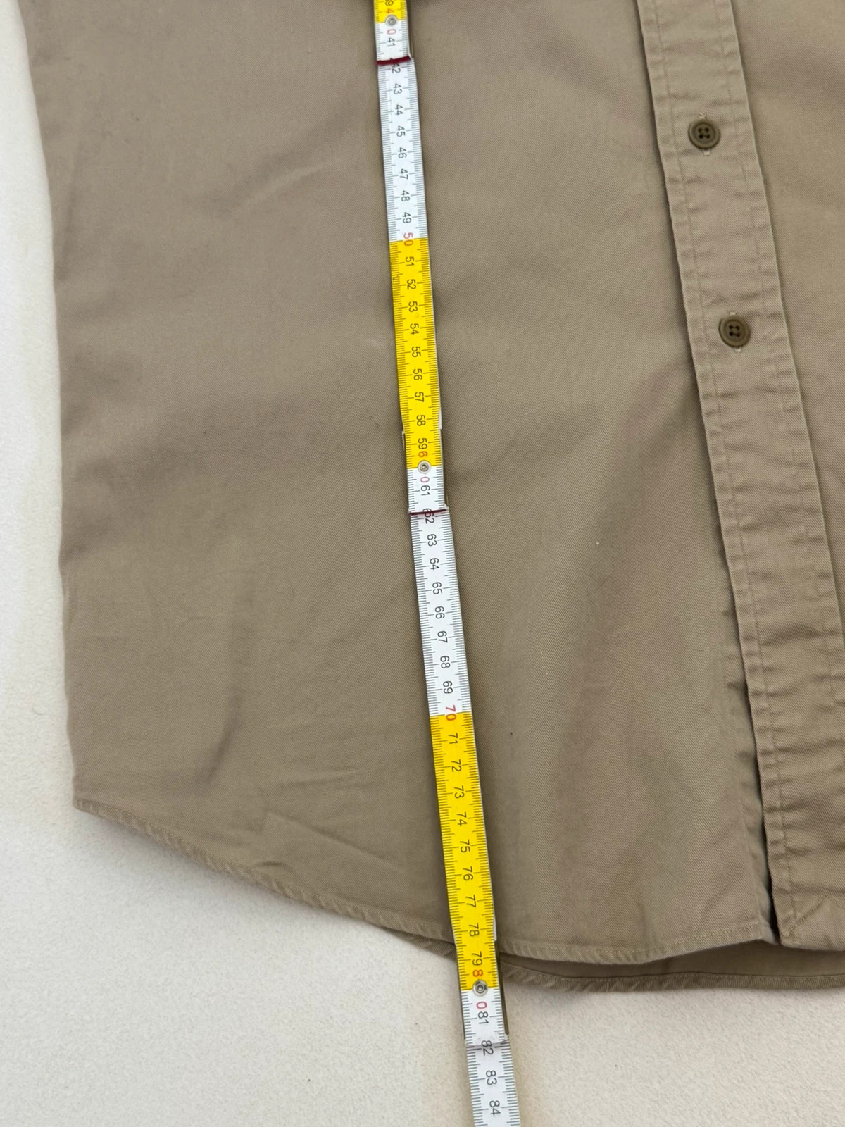 Chemise militaire Polo Ralph Lauren USNC Dragon 1967 kaki brodée taille L - FP260367 - Photo 10/10