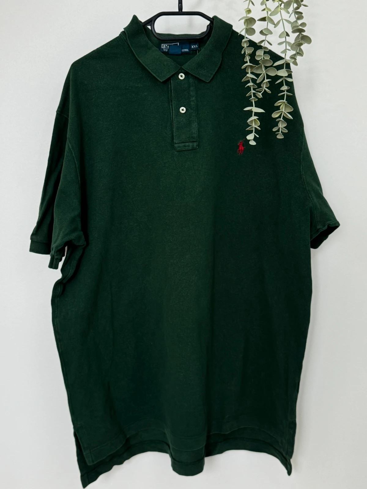 Polo piqué Polo Ralph Lauren vert foncé logo rouge taille XXL - PP2603250 - Photo 2/8