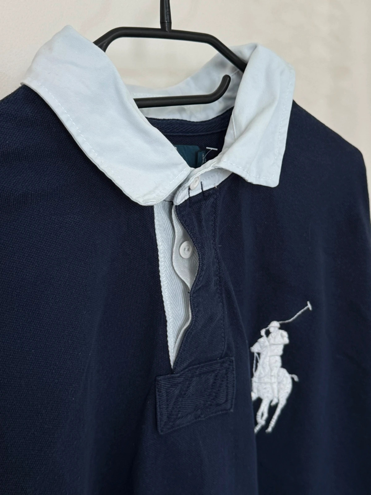Polo rugby Polo Ralph Lauren Big Pony bleu marine taille XXL - PP-2603282 - Photo 4/10